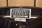 Vintage 1990s Levi's 511 Black Jeans Size 29x32