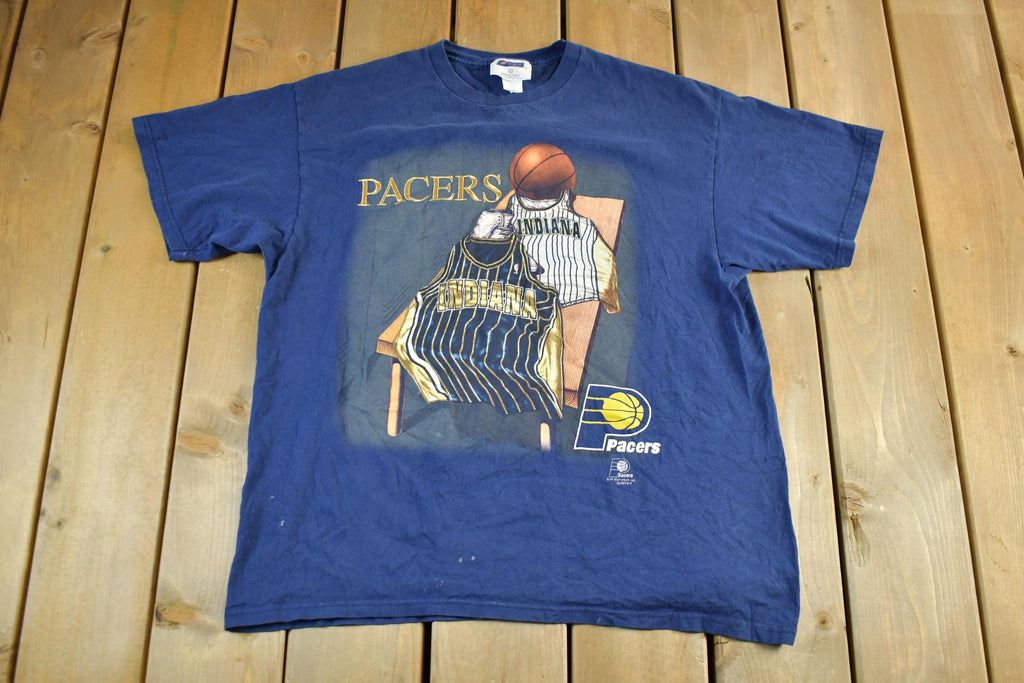 Vintage 1990s Indiana Pacers T-Shirt Men's Large