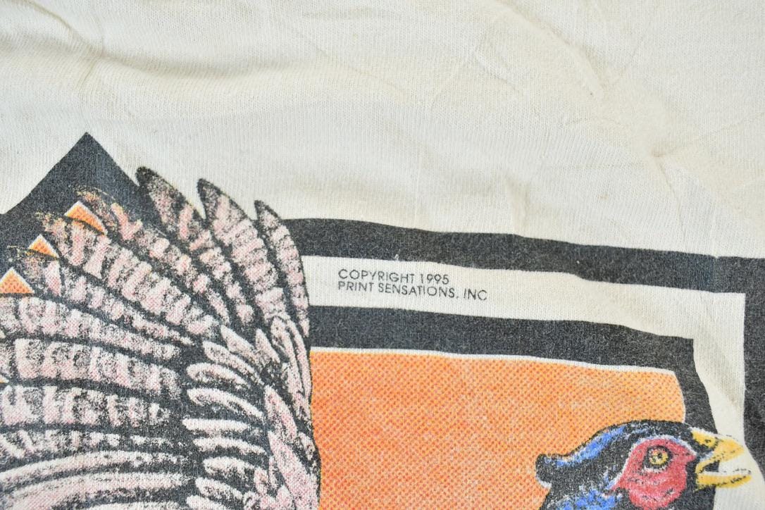 Vintage 1995 South Dakota Pheasants Outdoors T-Shirt