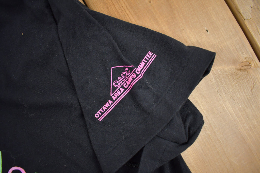 Vintage 1991 OACC Counsellor Conference Graphic T Shirt