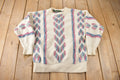 Vintage 1990s Tulchan 100% Wool Knit Sweater one Size Fits All