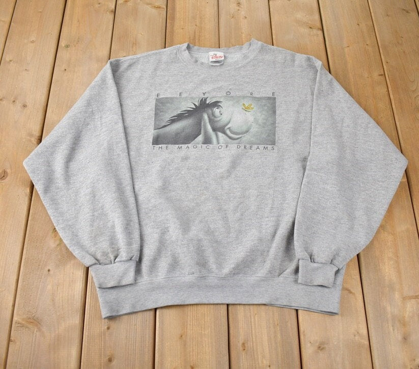 Vintage 1990s Eeyore The Magic Of Dreams Disney Crewneck