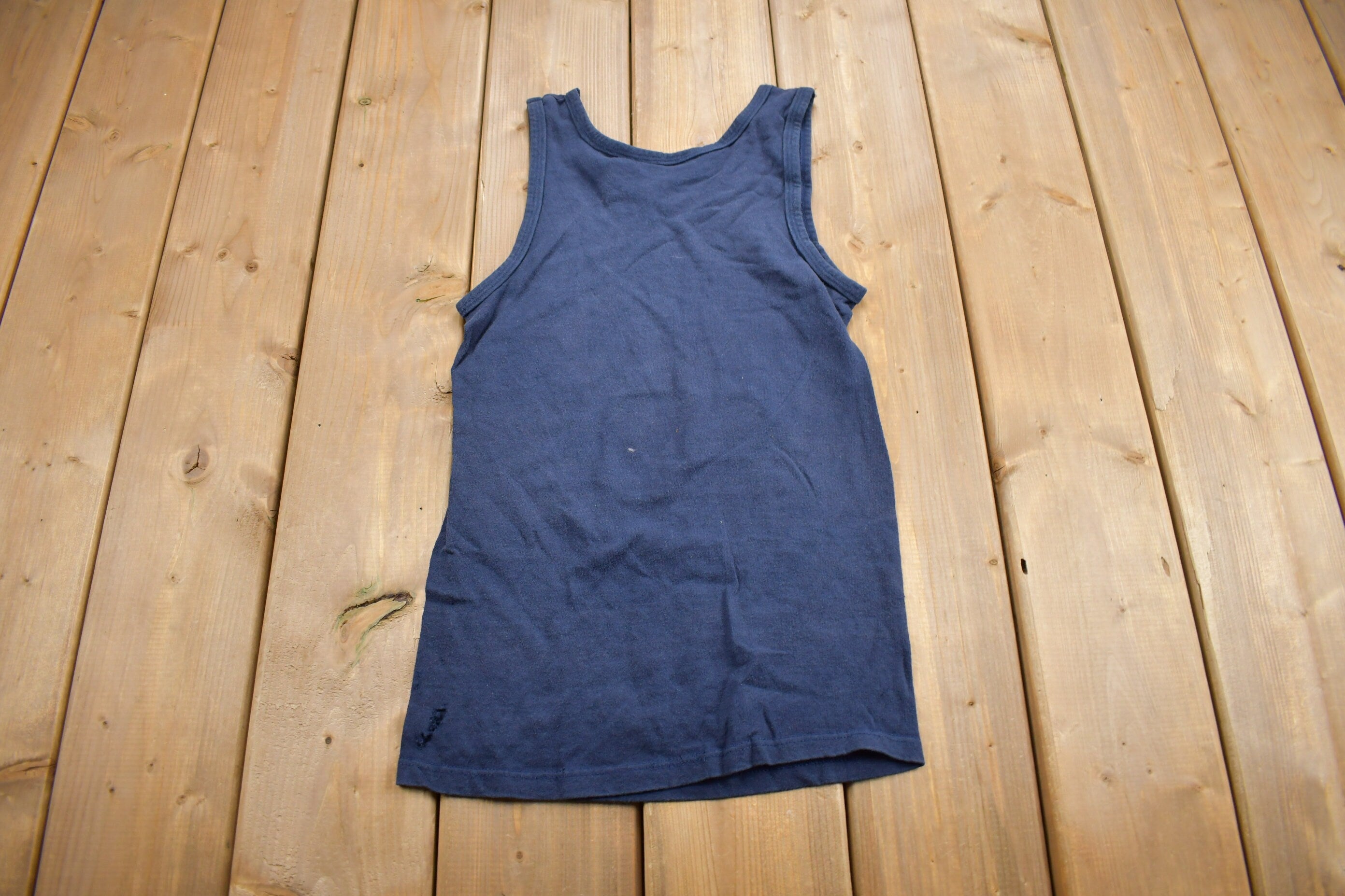 Vintage 1988 Notre Dame Athletics Collegiate Champion Tank Top Shirt