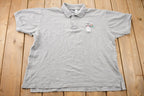 Vintage 1993 Bugs Bunny Carrot Golf Polo Embroidered T-Shirt
