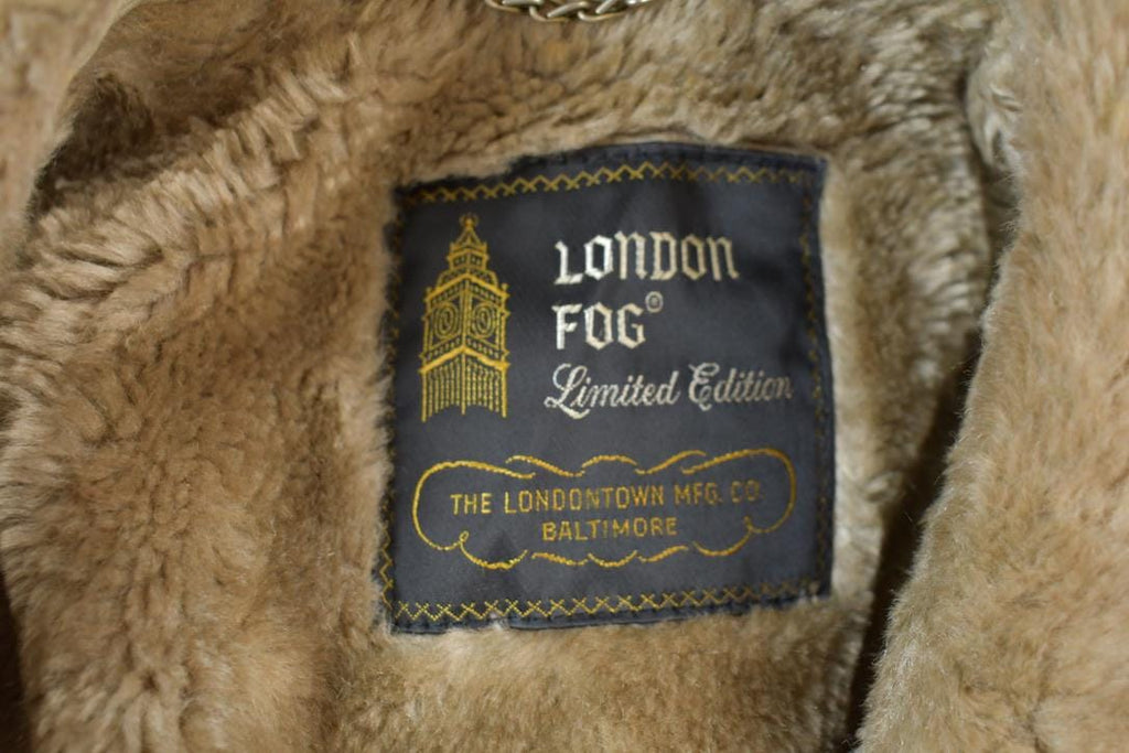 Vintage 1980s London Fog Pile Lined Jacket