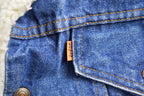 Vintage 1980s Levi's Sherpa Denim Jacket