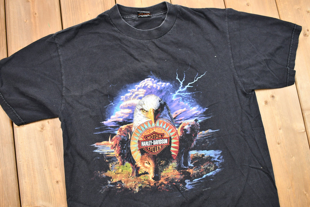 Vintage 2000 Harley Davidson Motorcycles of Tucson Arizona Graphic T-Shirt