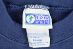 Vintage 1990s Blank Discuss Athletic Crewneck Sweatshirt