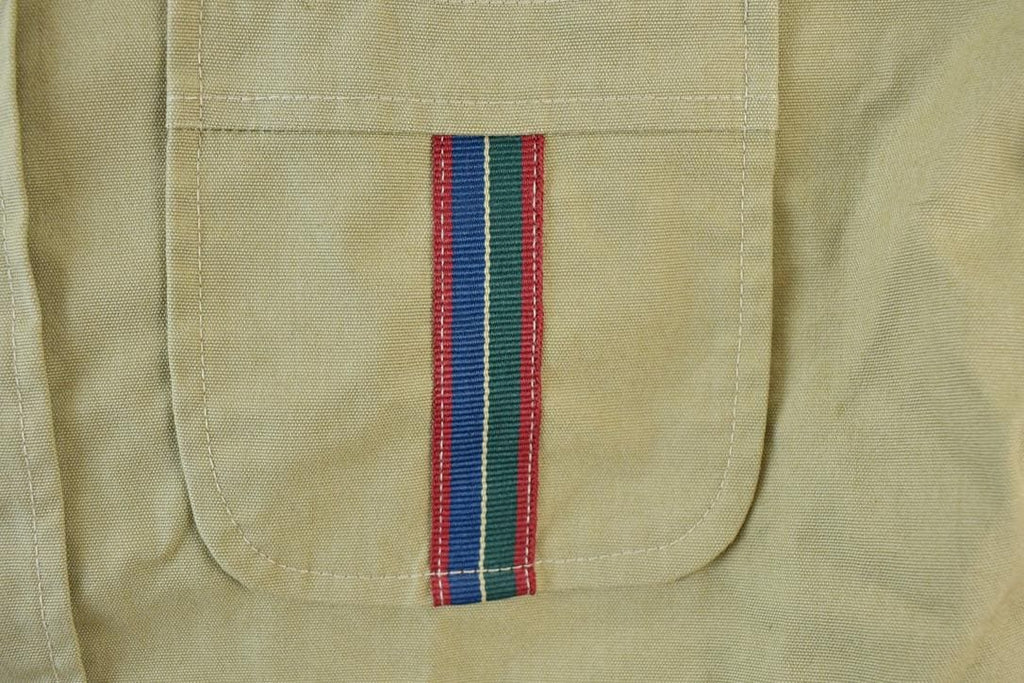 Vintage 1980s Haggar Safari Button Up Shirt
