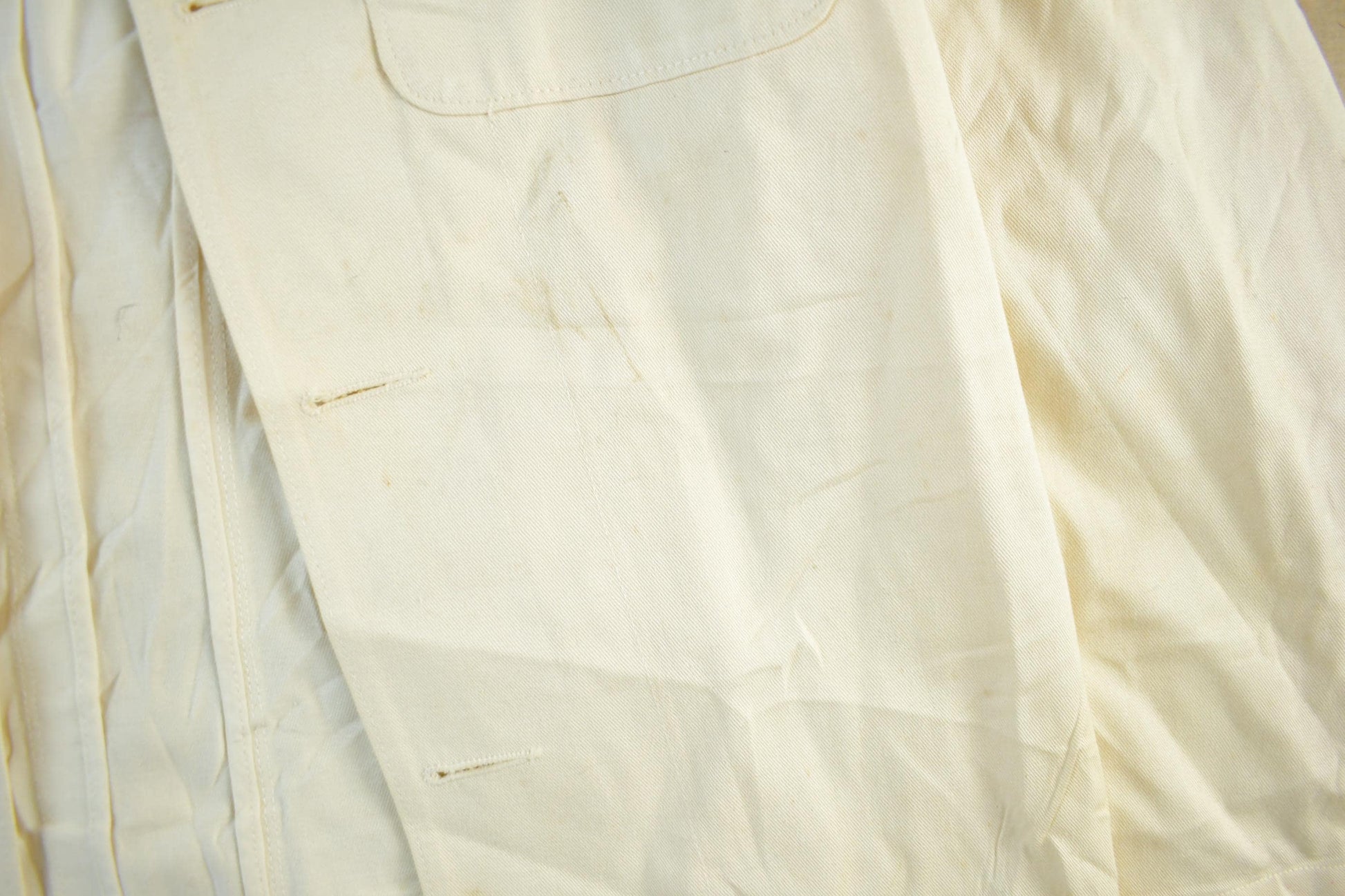 Vintage 1940s Navy Coast Guard Novakoff Uniform Shirt Men's Medium