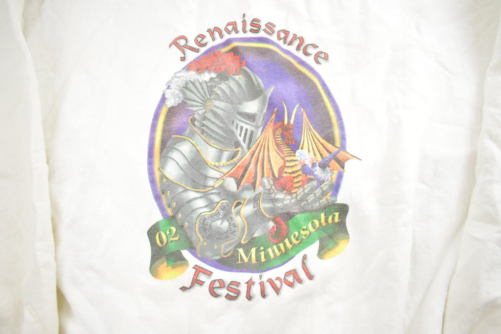 Vintage 2002 Renaissance Festival Crewneck Sweatshirt Made In USA