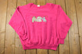 Vintage 1990s Cute Fleece Wise Crewneck Sweater