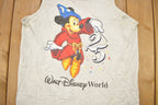 Vintage 1990s Walt Disney World 25th Anniversary Tank Top Shirt