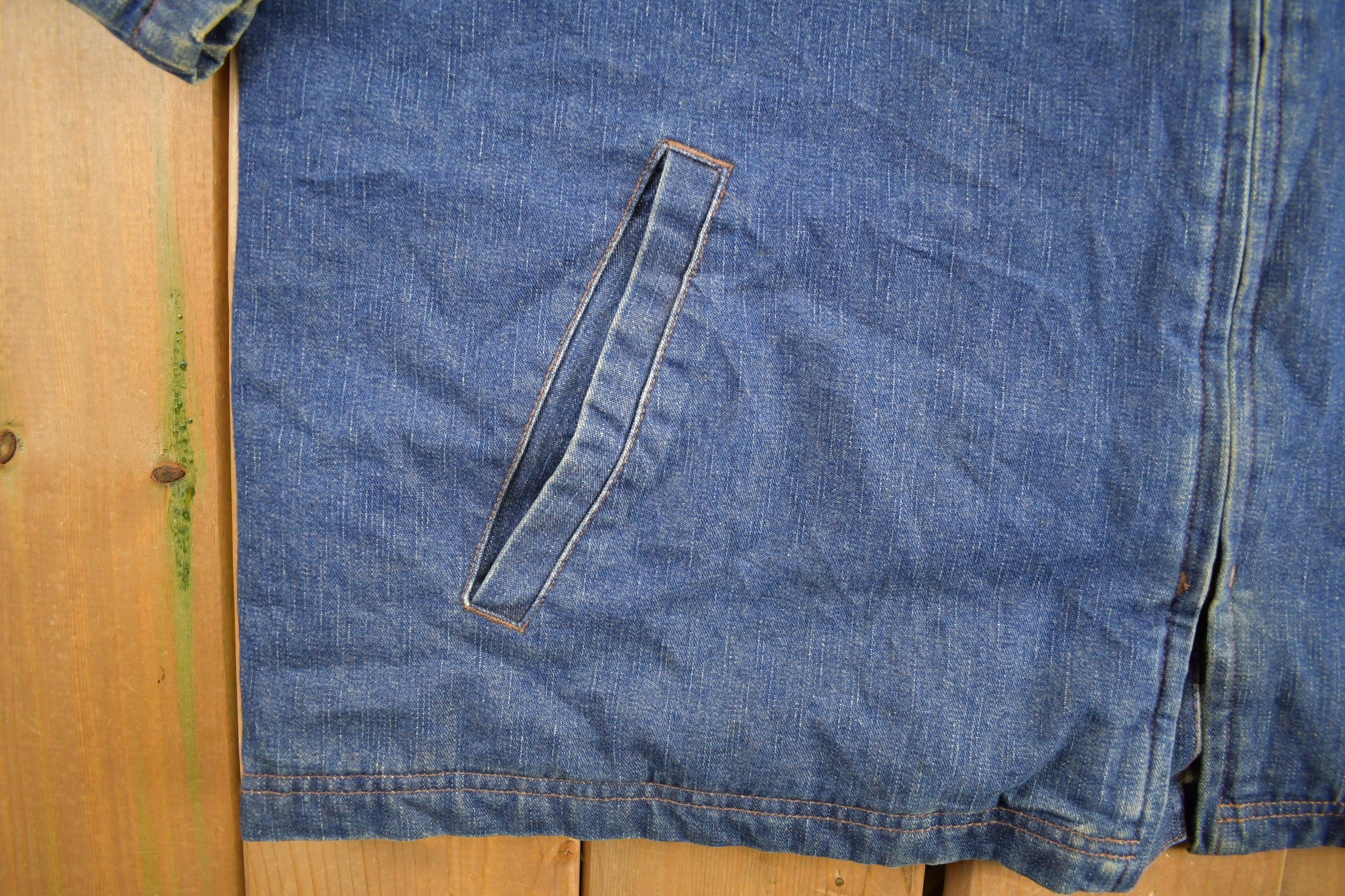 Vintage 1990s Croft & Barrows Denim Jean Jacket