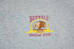 Vintage 1990s Buffalo Brew Pub Crewneck Sweatshirt Mens L