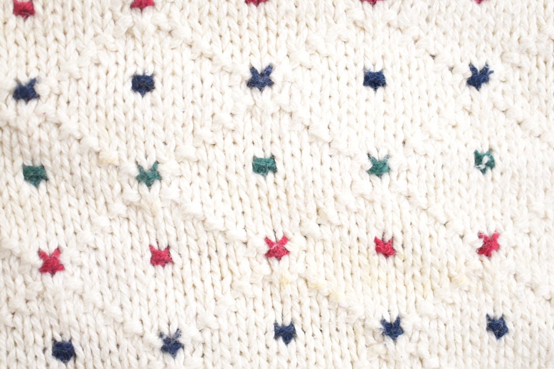 Vintage 1990s Peconic Bay Traders Knitted Crewneck Sweater