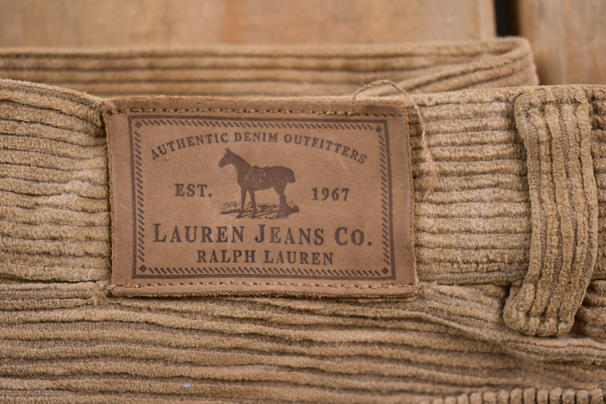 Vintage 1990's Ralph Lauren Corduroy Pants 36 x 30