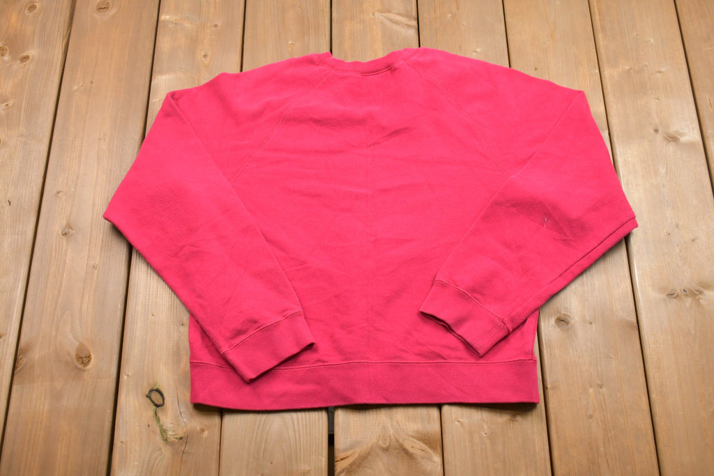 Vintage 1990s Nike Small Check Crewneck Sweatshirt