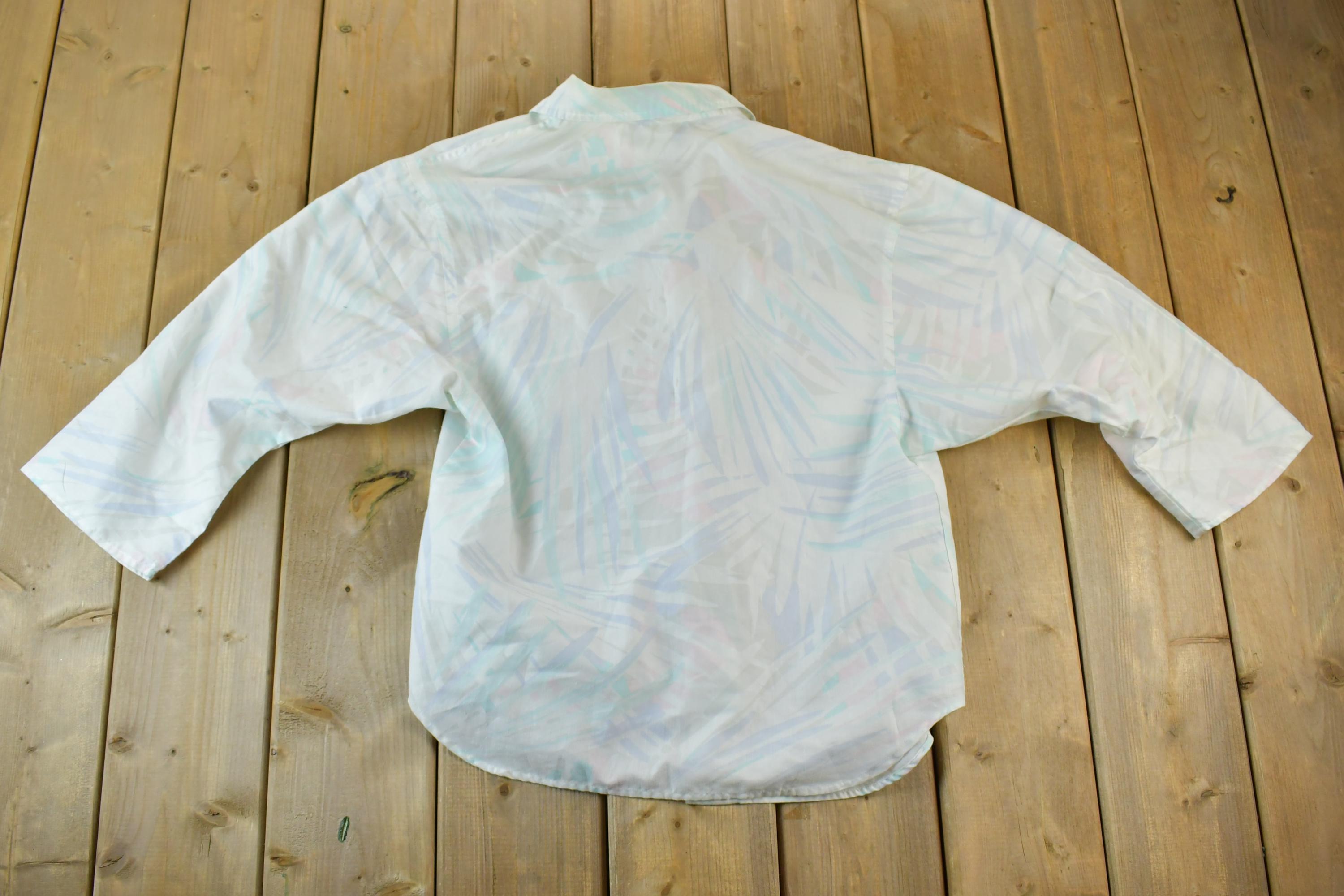 Vintage 1980s Cabrais Button Up Shirt
