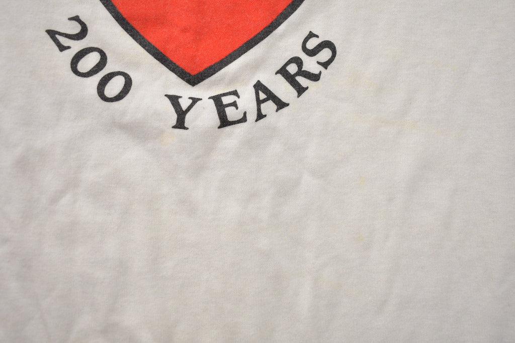Vintage 1985 University of New Brunswick Collegiate Ringer T-Shirt