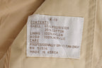 Vintage 1980s All Weather Full Length Trench Coat