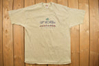 Vintage 1990s Up North Michigan Travel T-Shirt