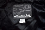 Vintage 1990s Nature Theme 100% Wool Hooded Button Up Jacket Made In Canada