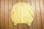 Vintage 1980s Edgeworth Knit Cardigan Sweater