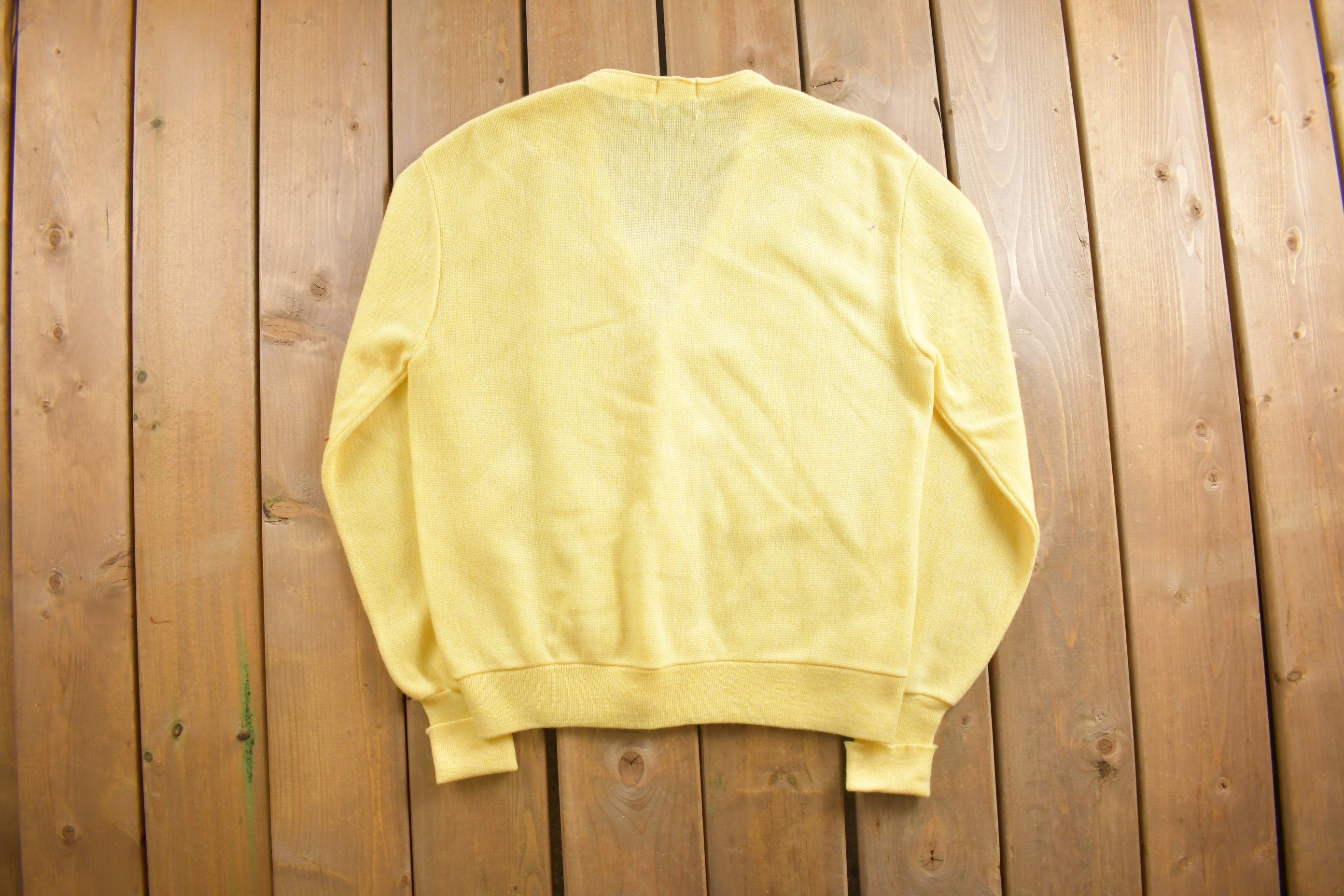 Vintage 1980s Edgeworth Knit Cardigan Sweater