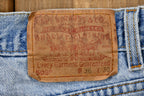 Vintage 1990s Levi's 505 Light Wash Regular Fit Jeans
