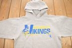Vintage 1990s Martino Vikings Graphic Heavy Weight Hoodie