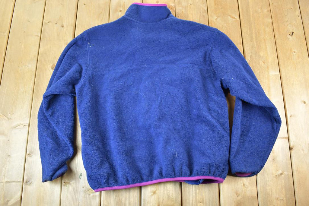Vintage 1990s Lands End Fleece Outdoorsman Sweater Mens L