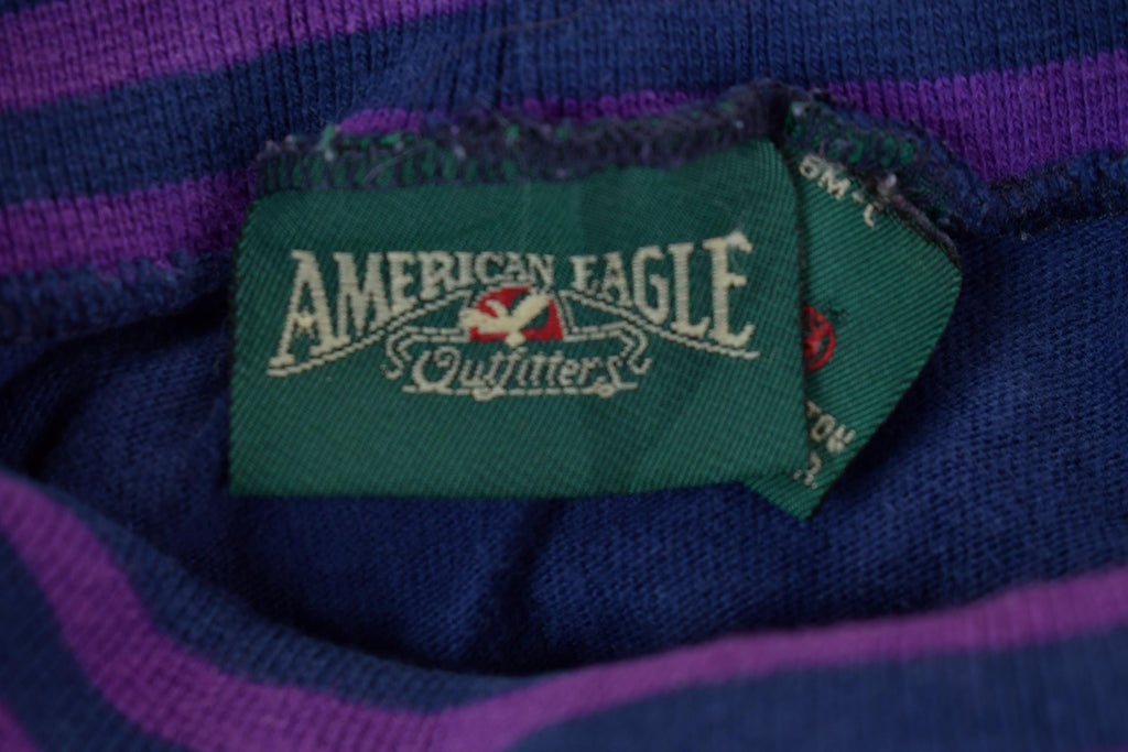 Vintage 1990s American Eagle Mutli colour Crewneck Sweatshirt