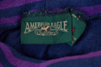 Vintage 1990s American Eagle Mutli colour Crewneck Sweatshirt