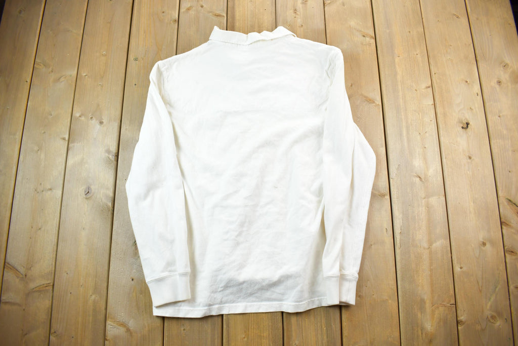 Vintage 1990s Polo By Ralph Lauren Quarter Button Nautique Shirt