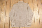 Vintage 1970s Levis Panatela Plaid Button Up Shirt