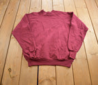 Vintage 1980s Blank Crewneck Sweatshirt Made In USA