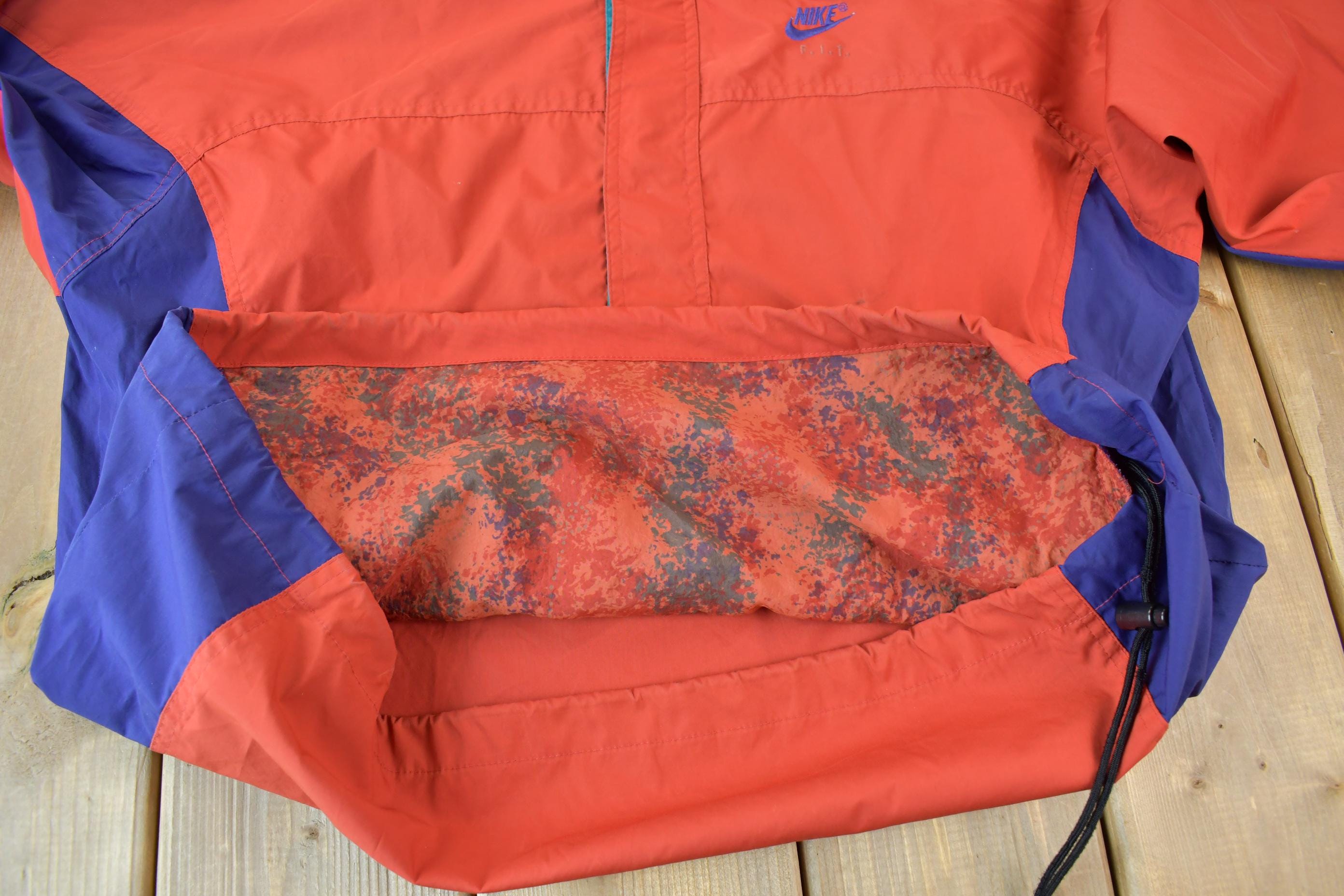 Vintage 1990s Nike ACG Color Block Windbreaker Jacket