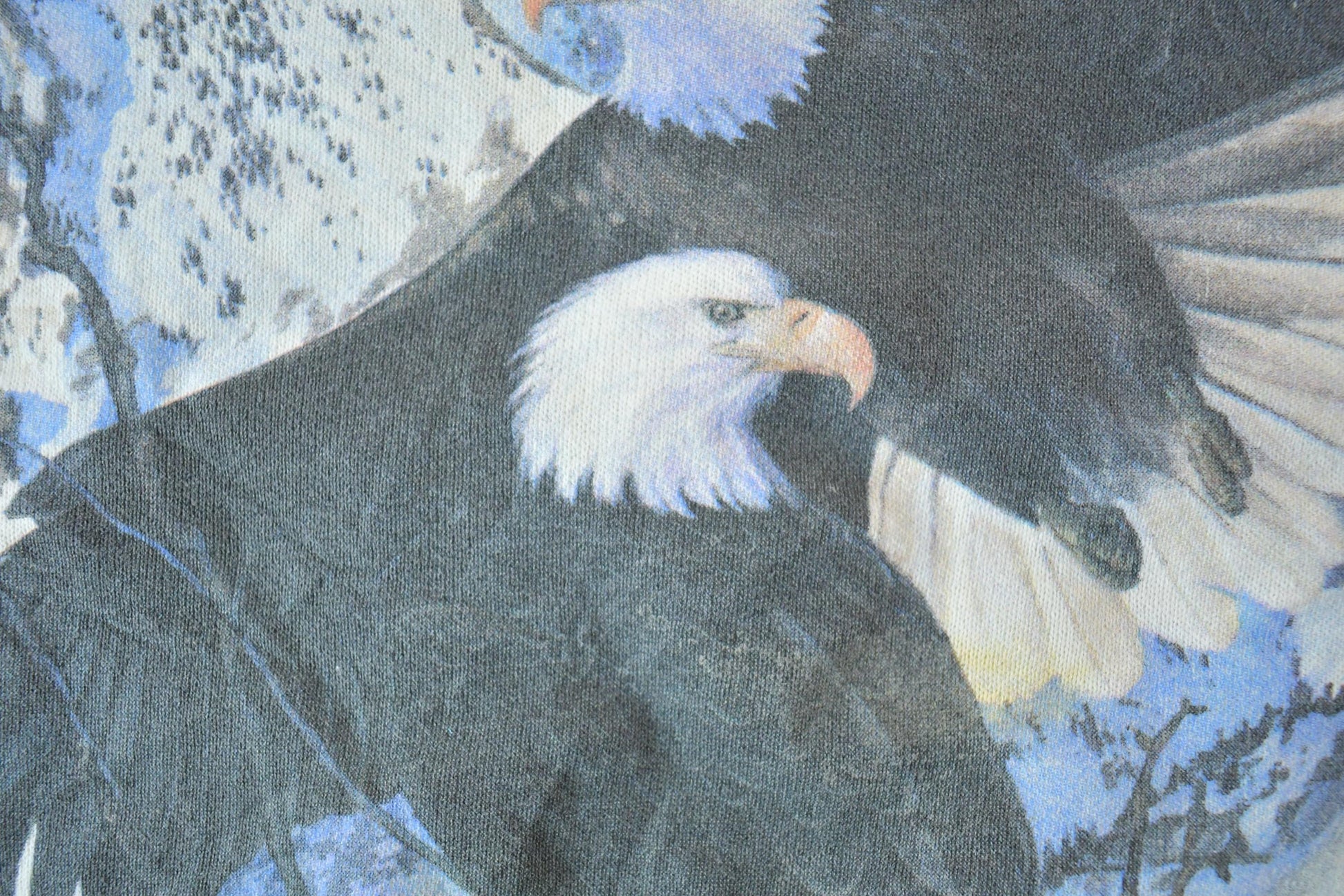 Vintage 1990s Eagle Mountain Crewneck  Souvenir  Vintage Sweatshirt  Outdoorsman  Wilderness Sweatshirt  Made In USA