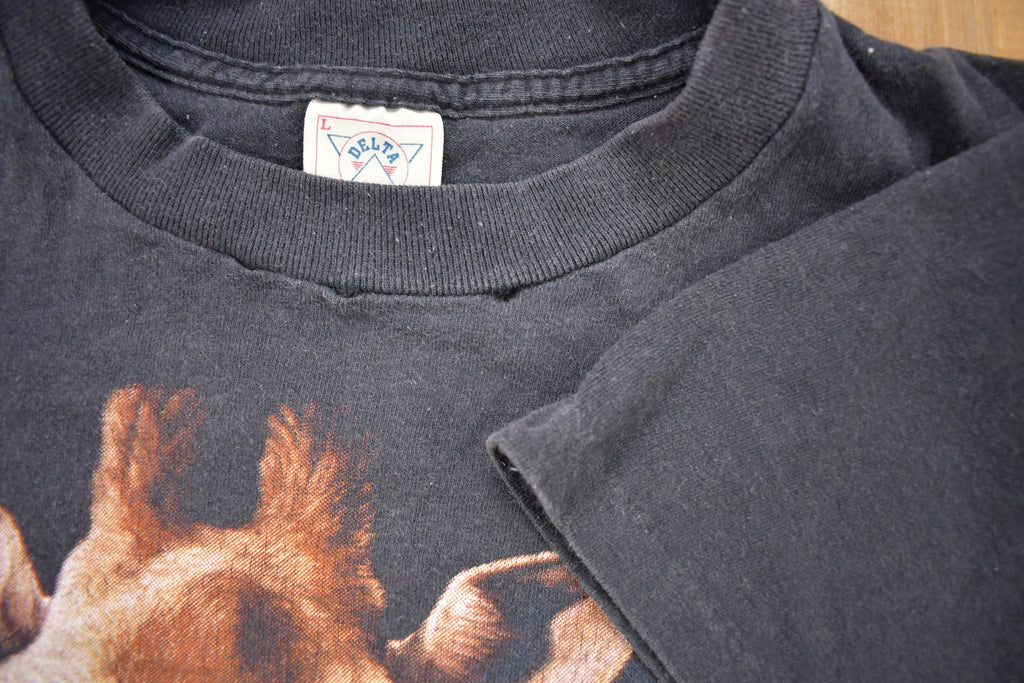 Vintage 1992 Giraffe Theme Graphic T-Shirt