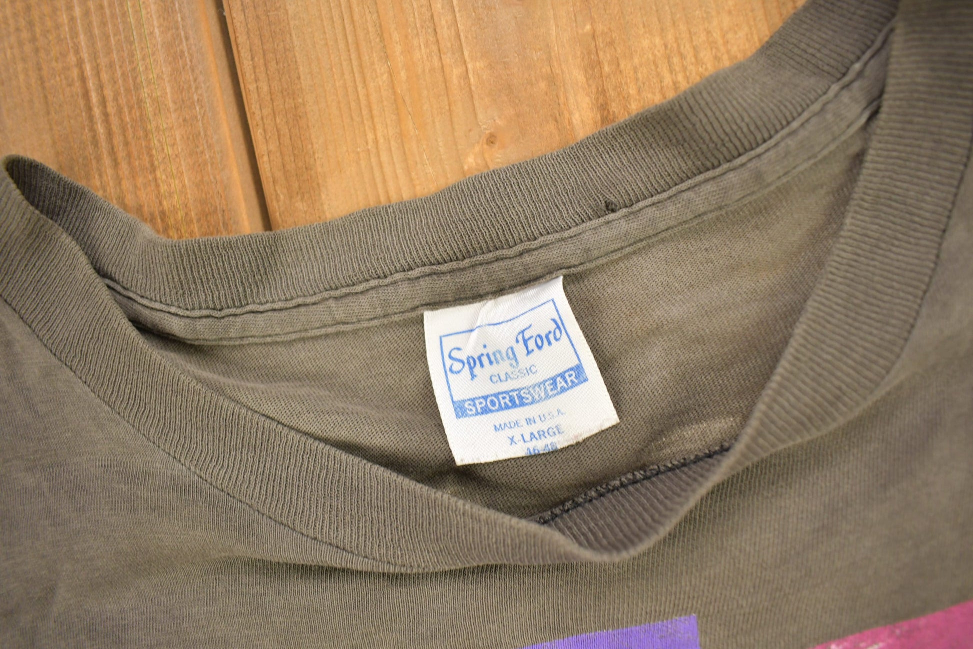 Vintage 1988 Bob Dylan Tour Graphic T-Shirt Band Tee / Single Stitch / Made in USA / 90s T-shirt / Premium Vintage