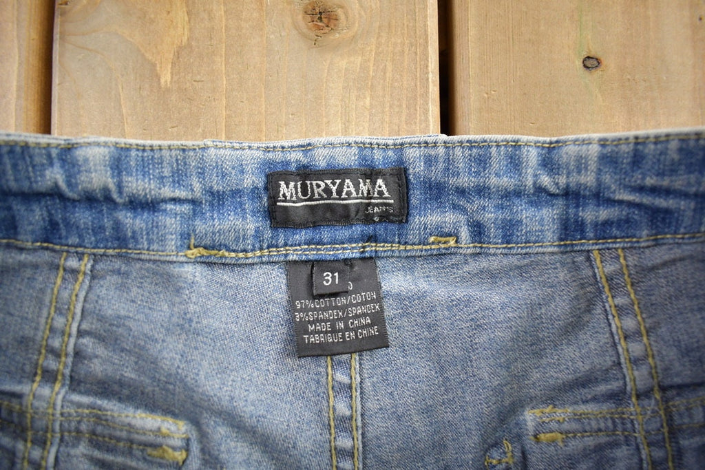 Vintage Y2K Deadstock Flared Muryama Jeans Size 31x32