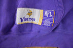 Vintage 2000s Minnesota Vikings NFL Football Embroidered Hoodie Made In USA