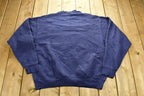 Vintage 1990's University of Michigan State Collegiate Crewneck  Embroidered  NCAA Sweatshirt  Heavyweight  Americana  Made In USA