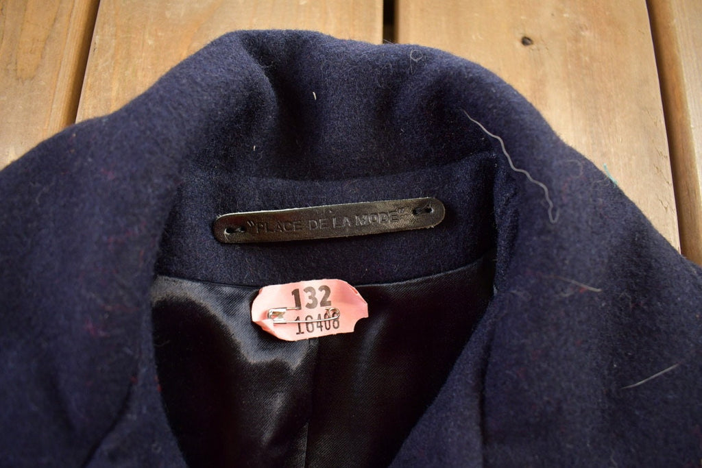 Vintage 1980s Place De La Mode Wool Coat