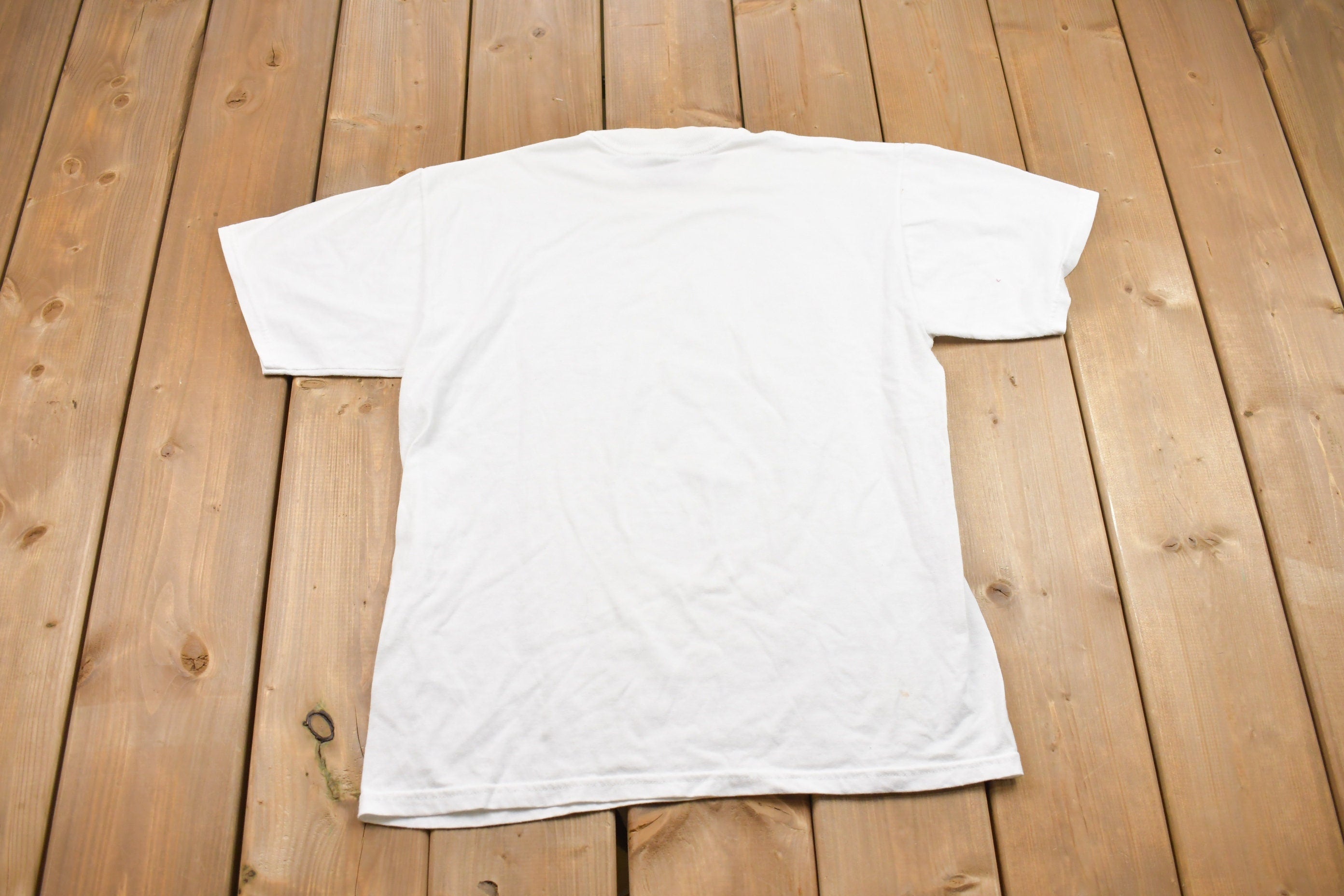 Vintage 1990s Navy Graphic T-Shirt