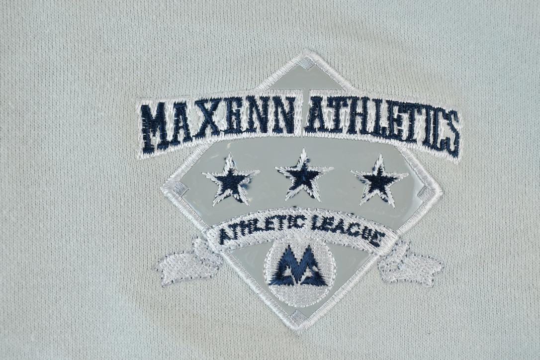 Vintage 1990s Maxenn Athletic 88 Graphic Hoodie Vest