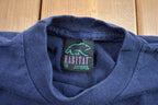 Vintage 1990s Yellowknife Indigenous Camp Fire Souvenir T Shirt