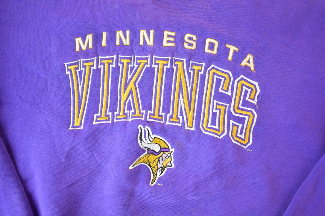Vintage 1990s Minnesota Vikings Pro Player NFL Crewneck Sweatshirt