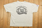 Vintage 1990s Superbowl Sunday Sports Grille Graphic T-Shirt